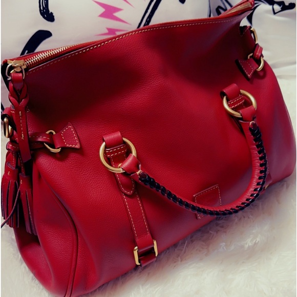 Dooney & Bourke Florentine Leather 15" Large Satchel - Picture 11 of 17